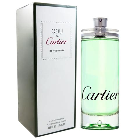 eau de cartier concentrée 200ml|santos Cartier eau toilette.